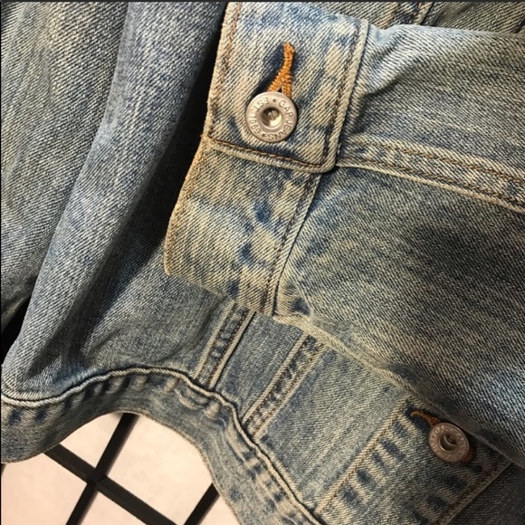 Vintage 90s Gap Light Washed Denim Jacket Size Medium - Picture 8 of 9